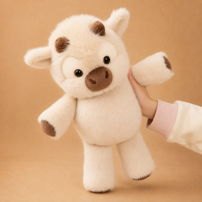 Peluche de Vaca Corriendo