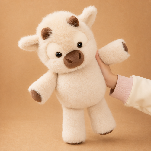 Peluche de Vaca Corriendo